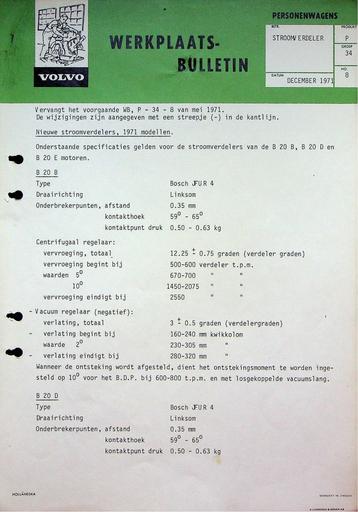 1800, 140 Stroomverdelers B20 '71