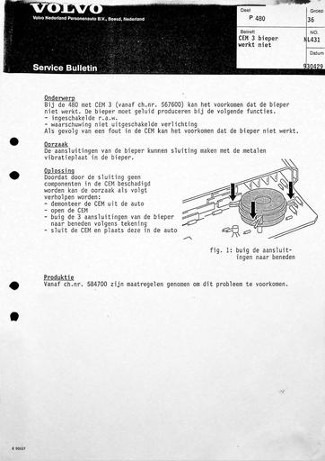 Bulletin 480 CEMIII Blieper April'93