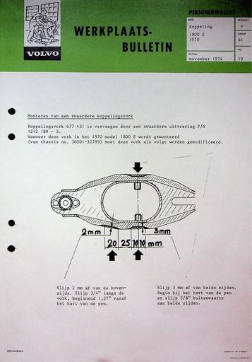 1800E Koppelingsvork '74
